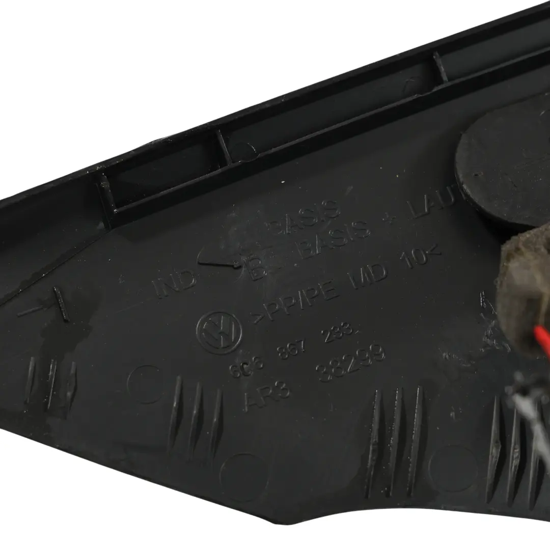Volkswagen Polo MK5 A-Säule Verkleidung Innenraum Blende Rechts - SKU 6C0867924 - Teilenummer 6C0867924
