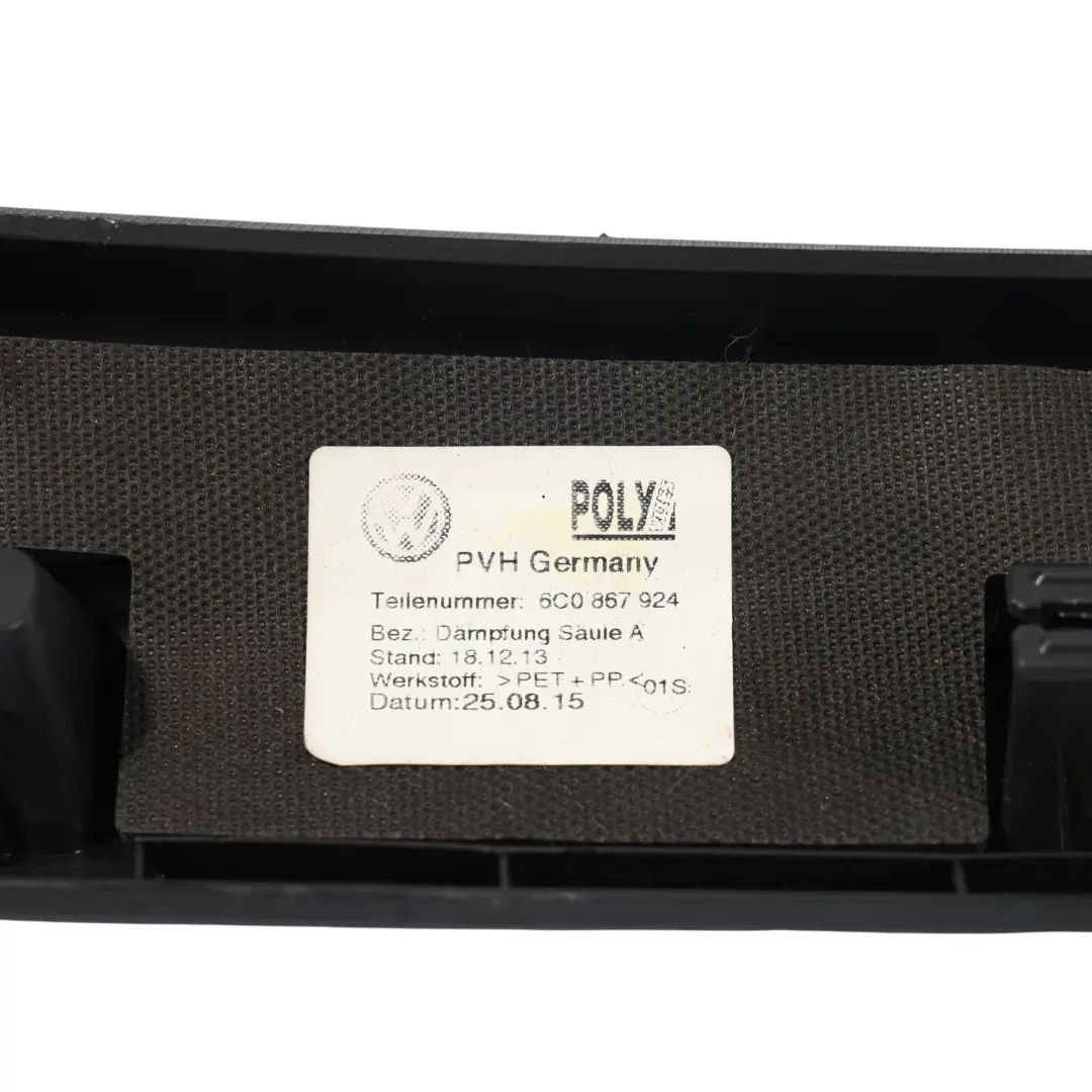 Mk5 Osłona Słupka A Prawy Przód do VW Polo o numerze 6C0867924 VW Polo Mk5 Osłona Słupka A Prawy Przód - SKU 6C0867924 - Numer Części 6C0867924