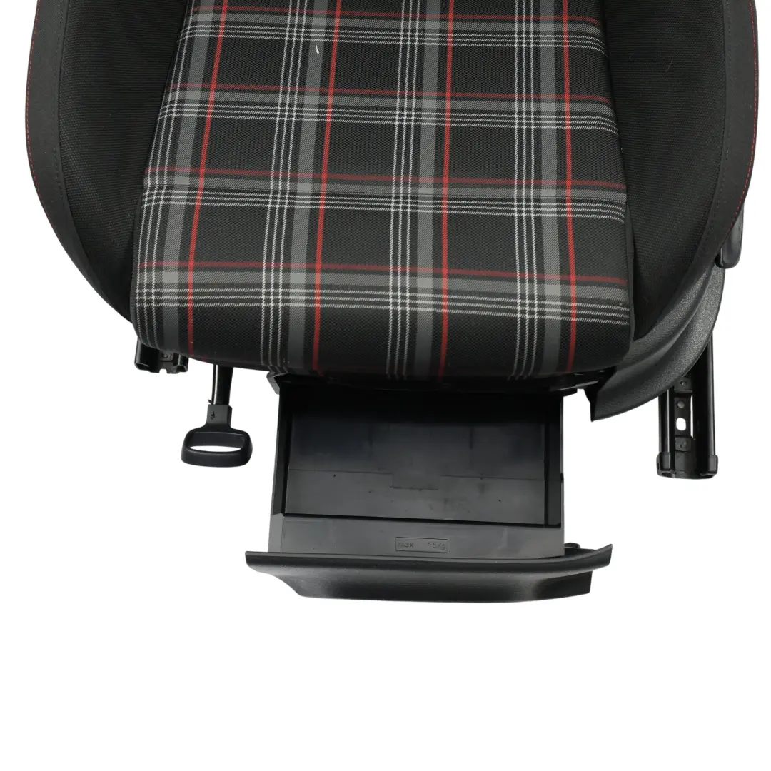 Mk5 GTi Tela Asiento Delantero Izquierdo Tartán Negro Rojo Gris para Volkswagen Polo con número de pieza 6C0881805AC Volkswagen Polo Mk5 GTi Tela Asiento Delantero Izquierdo Tartán Negro Rojo Gris - SKU 6C0881805AC-1 - Número de pieza 6C0881805AC