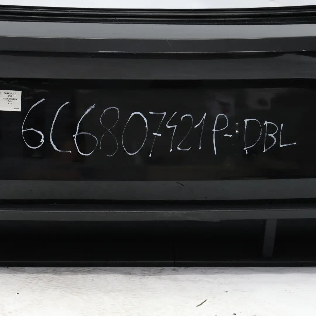 Zderzak Tylny Deep Black Czarny - C9X do Volkswagen VW Polo 6R GTI o numerze 6C6807421P Volkswagen VW Polo 6R GTI Zderzak Tylny Deep Black Czarny - C9X - SKU 6C6807421P-DBL - Numer Części 6C6807421P