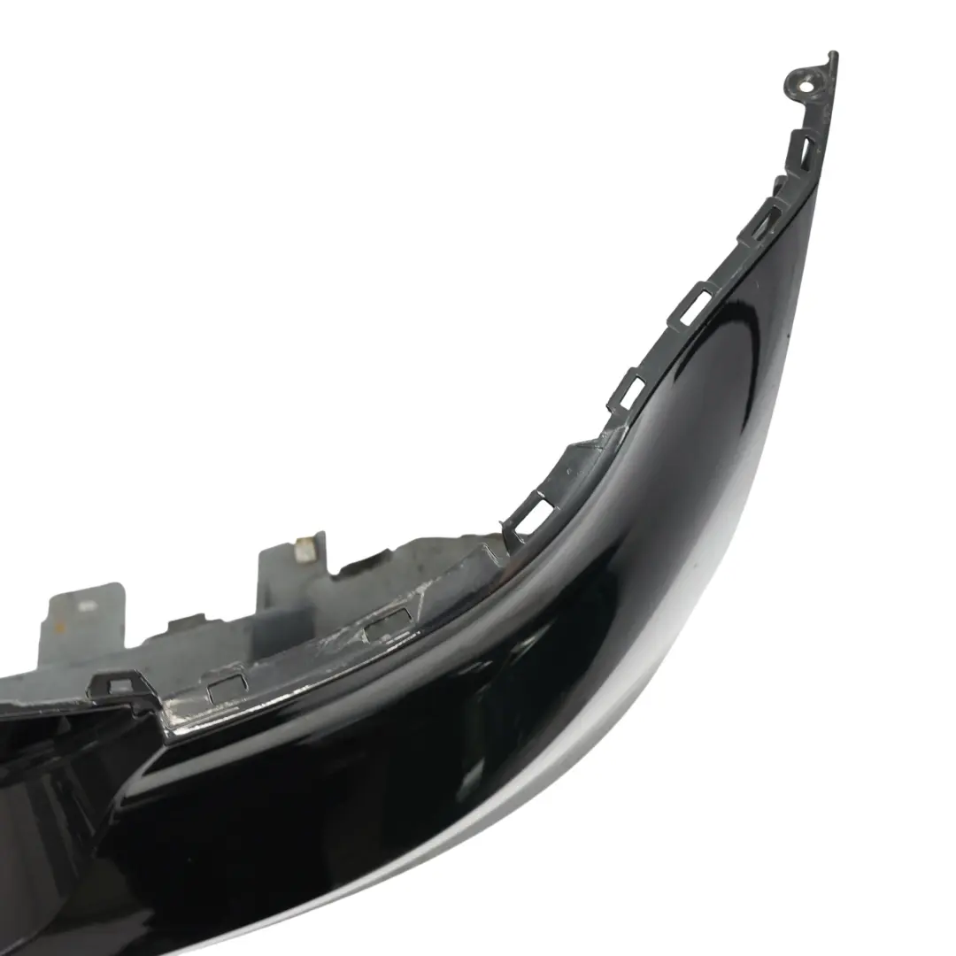 Volkswagen VW Polo 6R GTI Bumper Rear Trim Panel Cover Deep Black - C9X - SKU 6C6807421P-DBL - Part number 6C6807421P