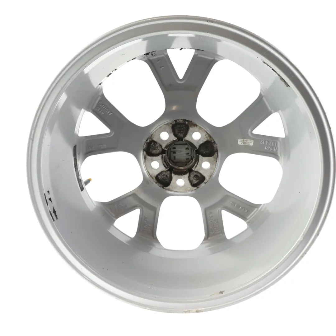 Seat Arona FR KJ7 Silberne Leichtmetallfelge Alufelge 17" 6.5J ET:48 - SKU 6F9601025H-1 - Teilenummer 6F9601025H