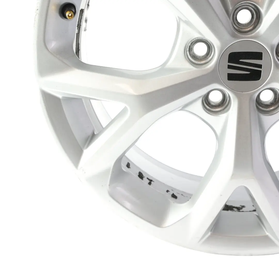 Seat Arona FR KJ7 Srebrna Felga Aluminiowa 17" 6.5J ET:48 - SKU 6F9601025H-1 - Numer Części 6F9601025H