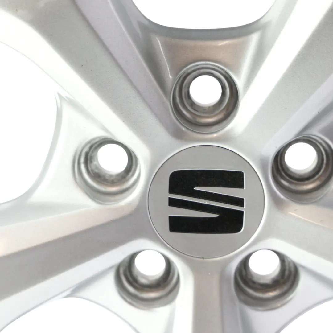 Seat Arona FR KJ7 Llanta Aleación Plateada 17" 6.5J ET:48 - SKU 6F9601025H-1 - Número de pieza 6F9601025H