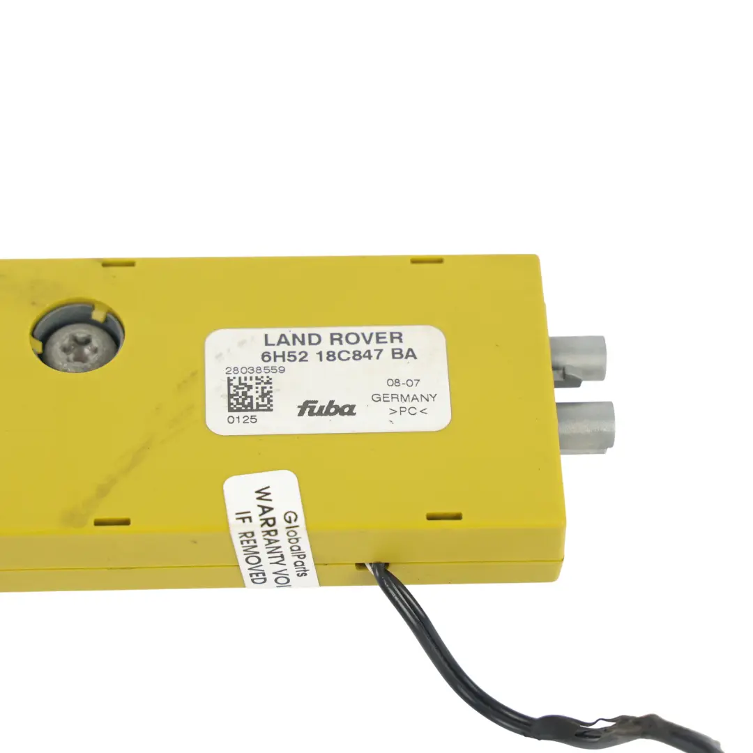 Radio Antenna Amplifier Module ECU to Land Rover Freelander 2 L359 with Part number 6H52-18C847-BA Land Rover Freelander 2 L359 Radio Antenna Amplifier Module ECU - SKU 6H52-18C847-BA - Part number 6H52-18C847-BA