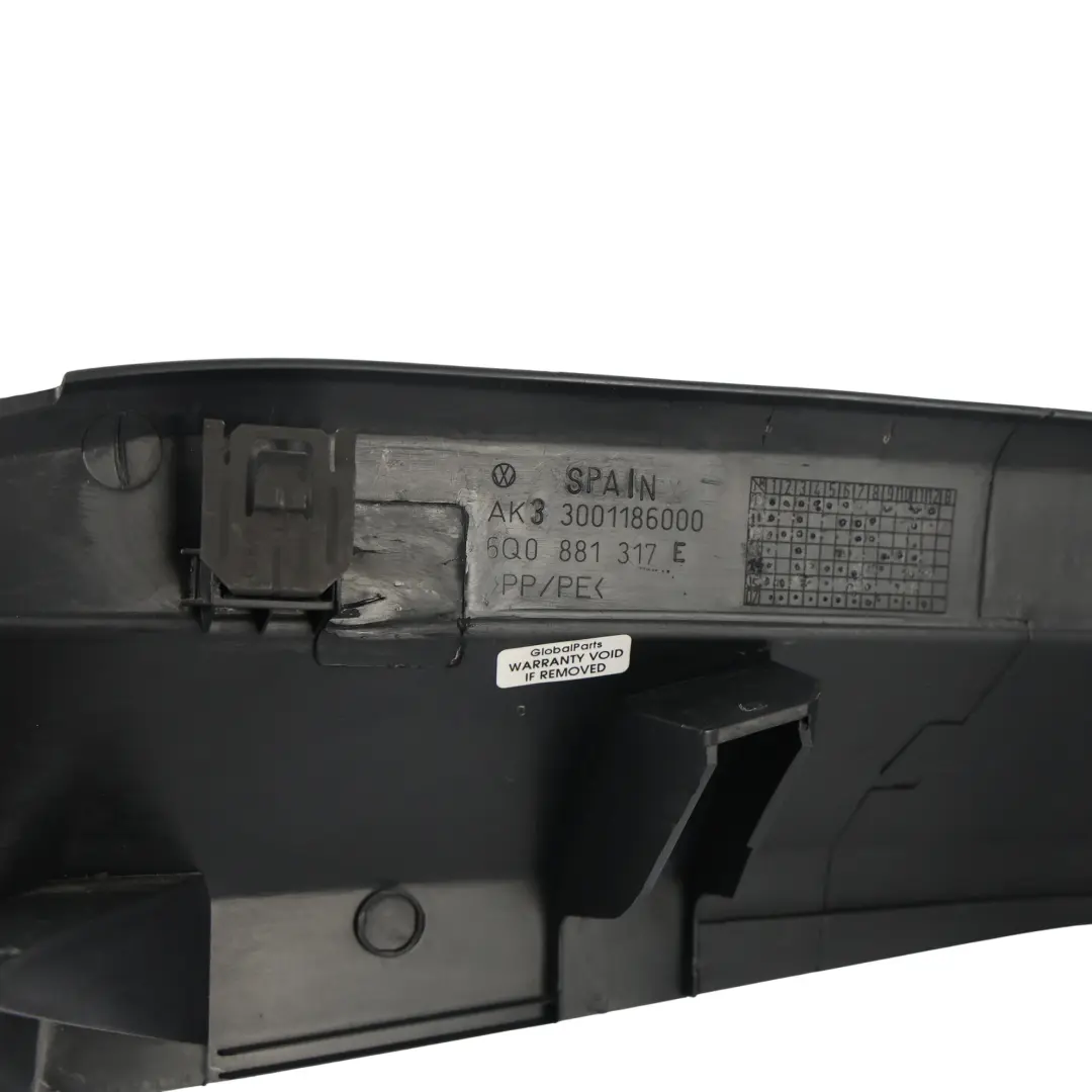 2k Seat Cover Trim Front Left N/S Titan Black to Volkswagen Caddy Maxi with Part number 6Q0881317E Volkswagen Caddy Maxi 2k Seat Cover Trim Front Left N/S Titan Black - SKU 6Q0881317E - Part number 6Q0881317E