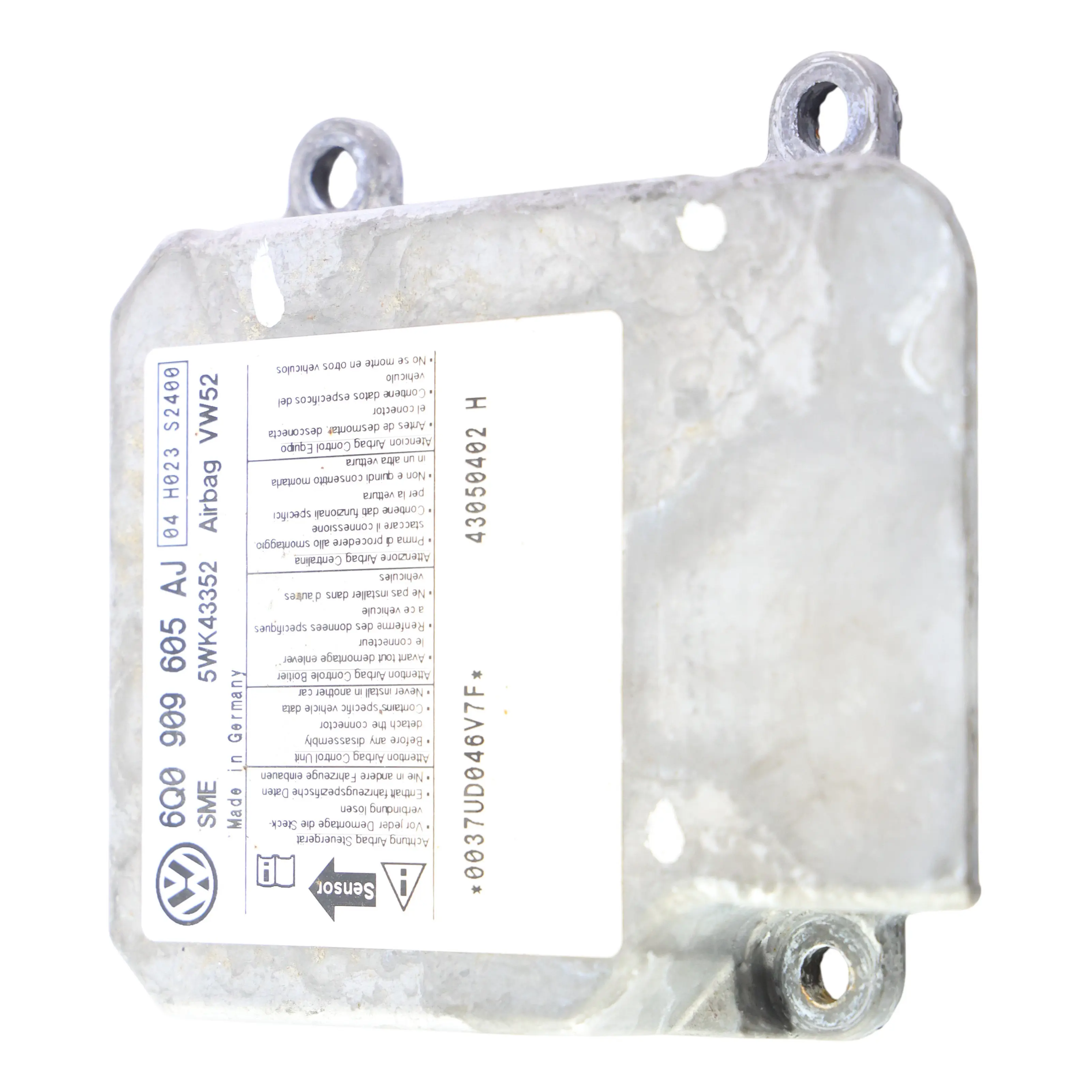 Volkswagen Caddy 2K Luftmodul Steuergerät Sensor ECU 6Q0909605AJ
