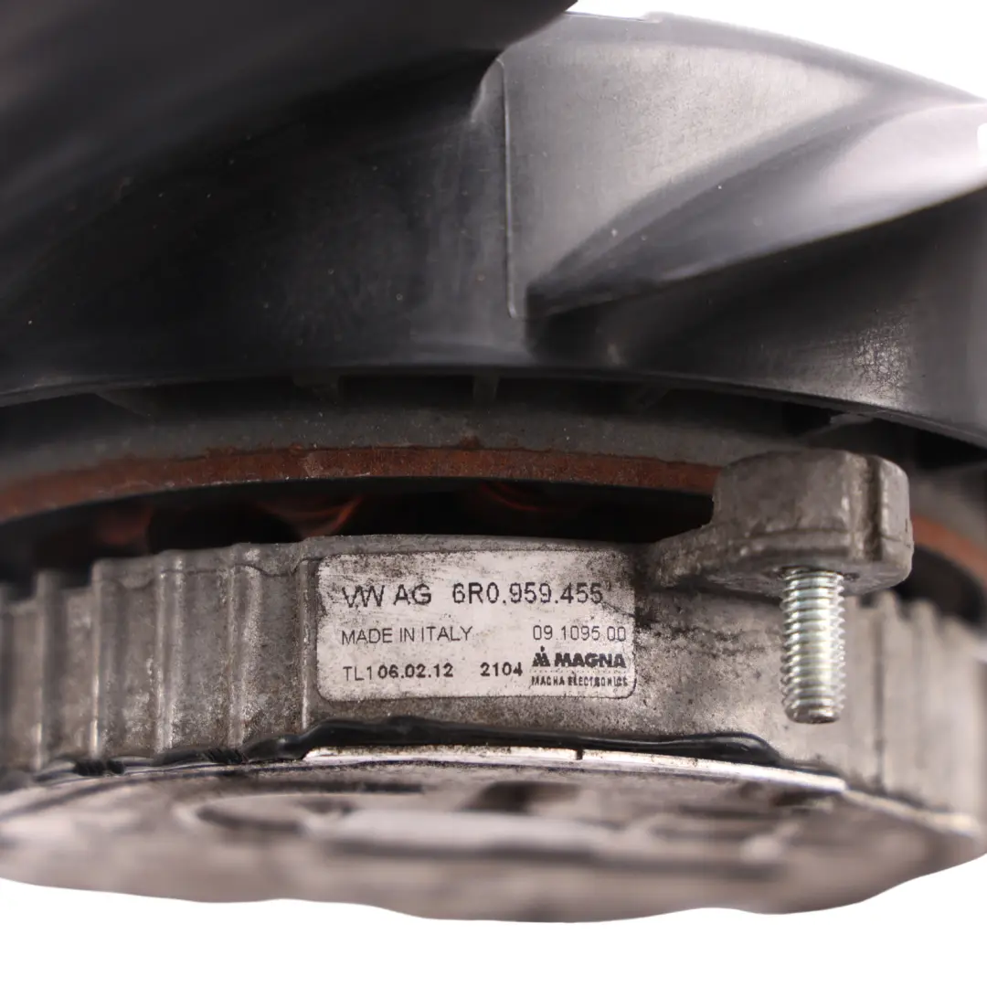 Radiator Cooling Fan Shroud Motor 1.4 Petrol to Audi A1 8X with Part number 6R0959455 Audi A1 8X Radiator Cooling Fan Shroud Motor 1.4 Petrol - SKU 6R0959455-1 - Part number 6R0959455