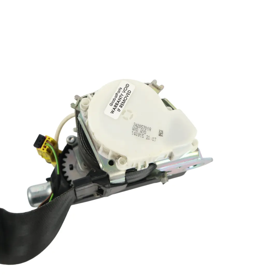 Volkswagen Polo GTI Mk5 3D Sicherheitsgurt Vorne Schwarz Rechts - SKU 6R3857706B - Teilenummer 6R3857706B