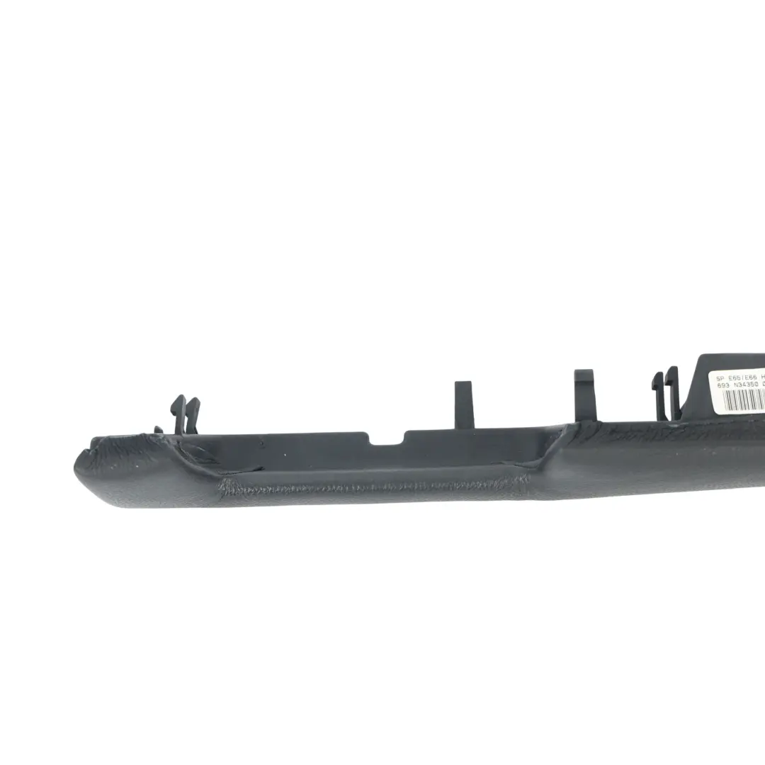 BMW E65 Door Panel Soft Pad Door Armrest Trim Cover Rear Right O/S Black 7024413 - SKU 7024414 - Part number 7024414