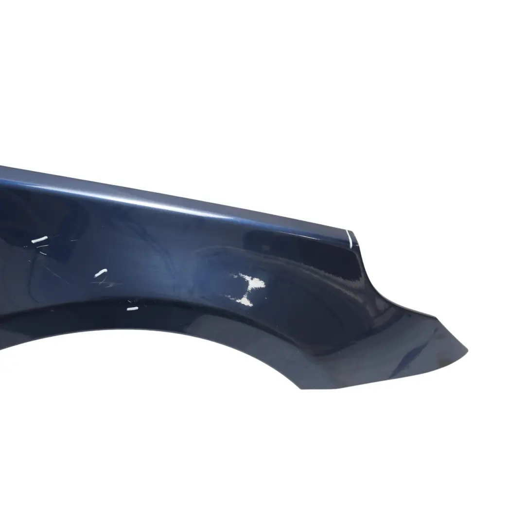 BMW E60 E61 Wing Fender Side Panel Front Right O/S Tiefseeblau Blue - A76 - SKU 7111430-DSB2 - Part number 7111430