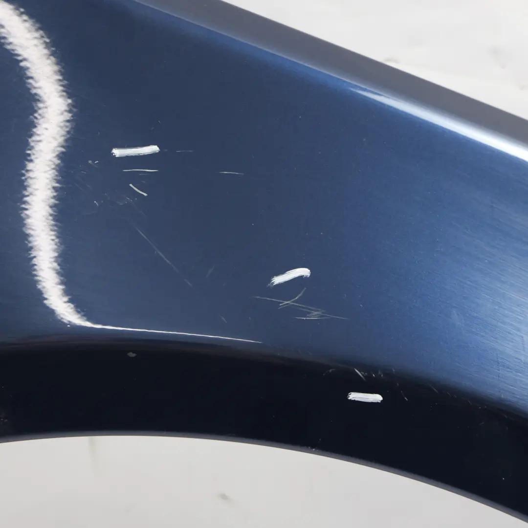 Wing Fender Side Panel Front Right O/S Tiefseeblau Blue - A76 to BMW E60 E61 with Part number 7111430 BMW E60 E61 Wing Fender Side Panel Front Right O/S Tiefseeblau Blue - A76 - SKU 7111430-DSB2 - Part number 7111430