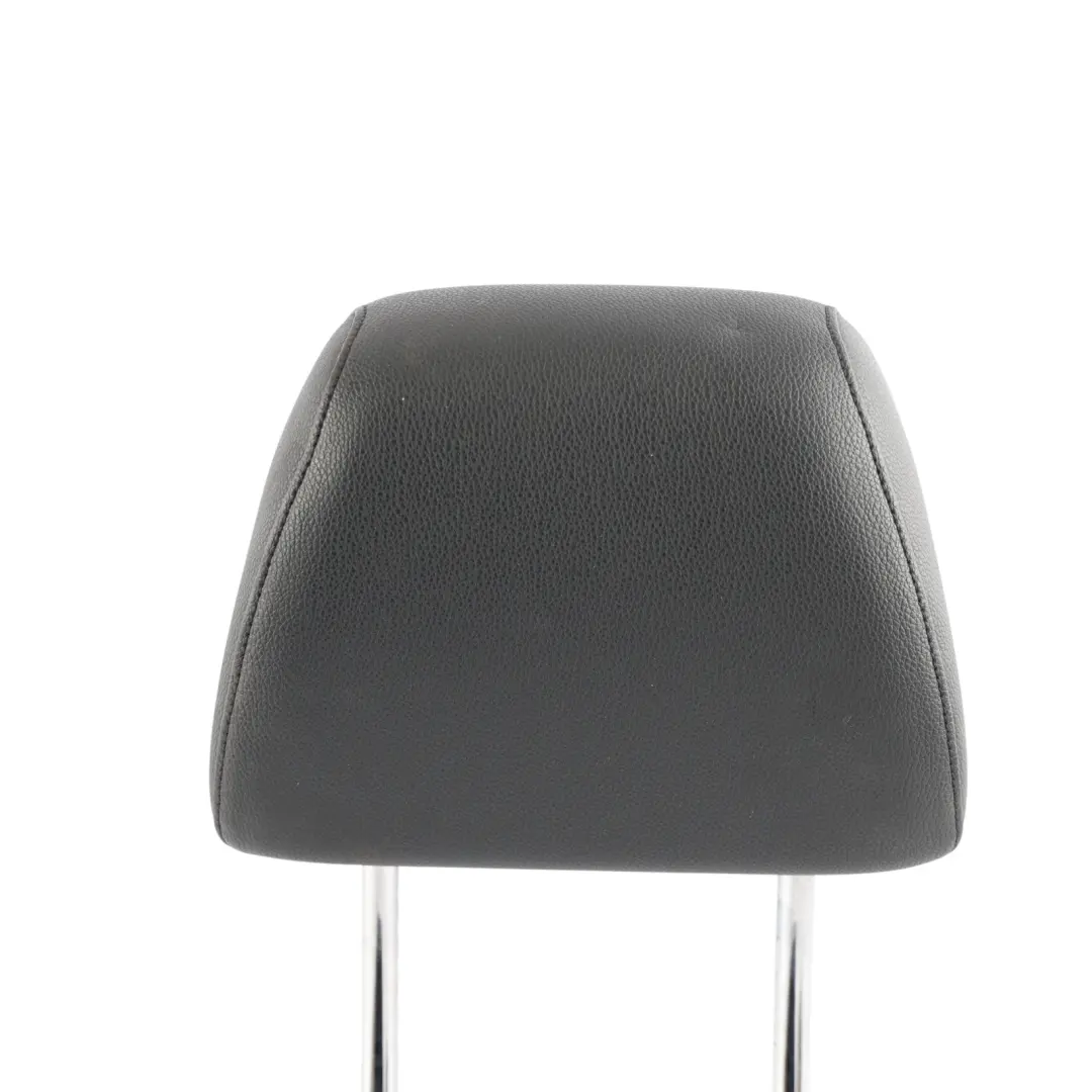 BMW E61 LCI Front Seat Headrest Black Imitation Leather Left Right N/O/S - SKU 7131310 - Part number 7131310