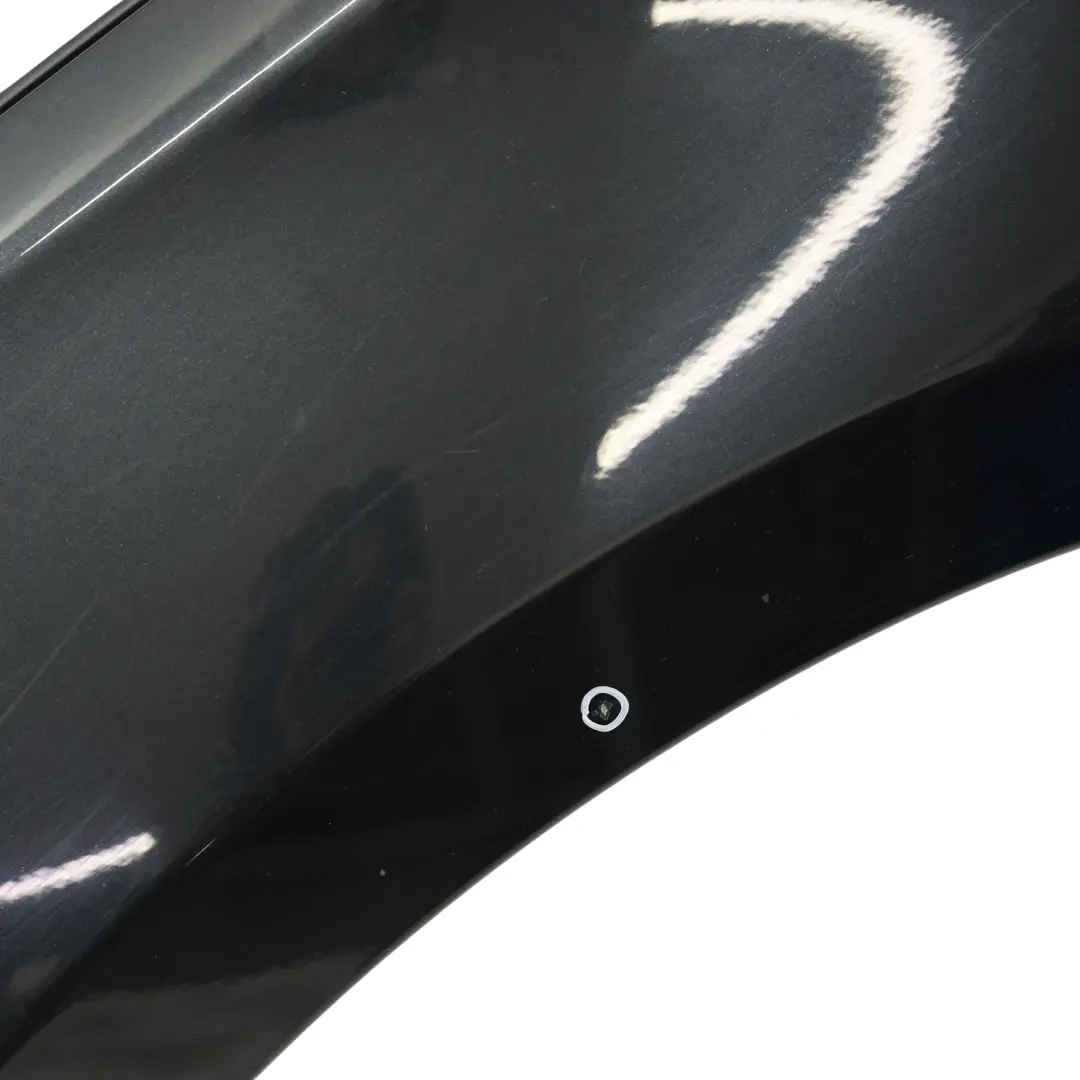 BMW E81 E87 Side Panel Wing Fender Front Left N/S Black Sapphire Metallic - 475 - SKU 7133227-BS - Part number 7133227