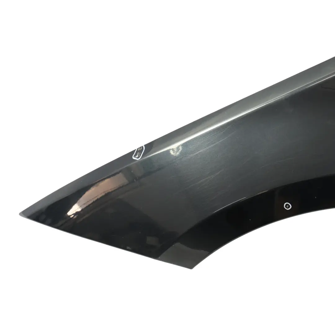 BMW E87 Błotnik Lewy Przedni Black Sapphire Czarny Metalik - 475 - SKU 7133227-BS - Numer Części 7133227