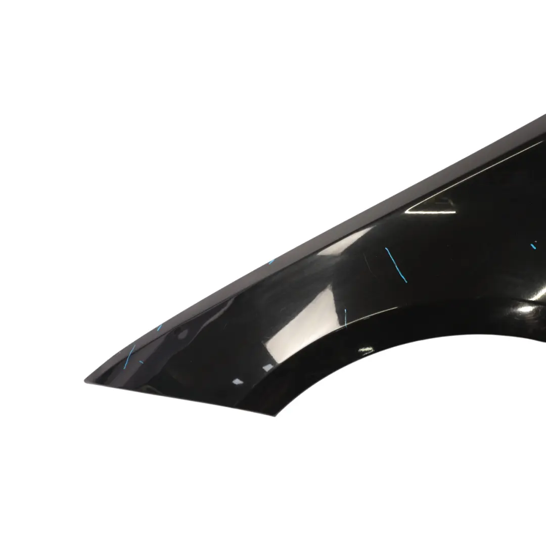 BMW E81 E87 Side Panel Wing Fender Front Left N/S Black Sapphire Metallic - 475 - SKU 7133227-BS - Part number 7133227