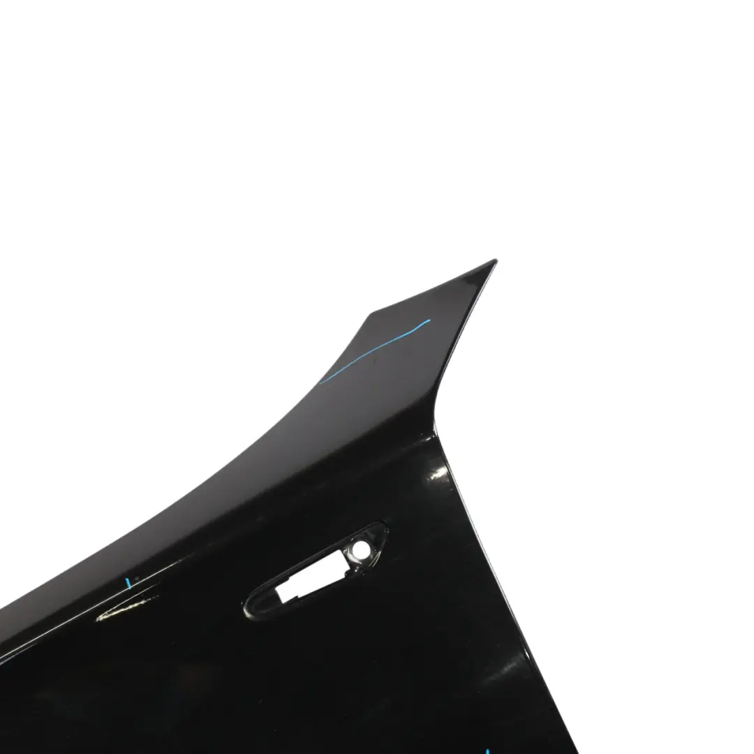 Side Panel Wing Fender Front Left N/S Black Sapphire Metallic - 475 to BMW E81 E87 with Part number 7133227 BMW E81 E87 Side Panel Wing Fender Front Left N/S Black Sapphire Metallic - 475 - SKU 7133227-BS - Part number 7133227