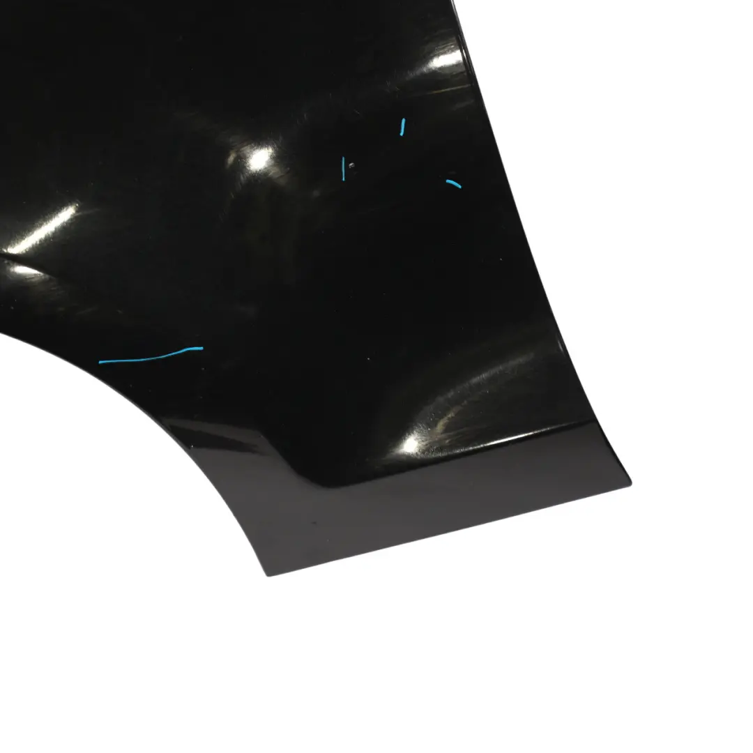 Side Panel Wing Fender Front Left N/S Black Sapphire Metallic - 475 to BMW E81 E87 with Part number 7133227 BMW E81 E87 Side Panel Wing Fender Front Left N/S Black Sapphire Metallic - 475 - SKU 7133227-BS - Part number 7133227