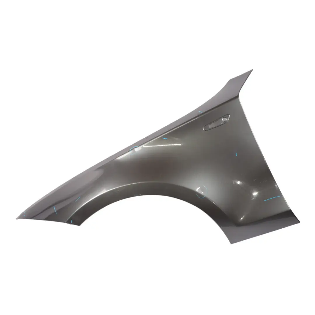 BMW 1 E81 E87 4 Side Panel Wing Fender Front Left N/S Sparkling Graphite - A22 - SKU 7133227-SG4 - Part number 7133227