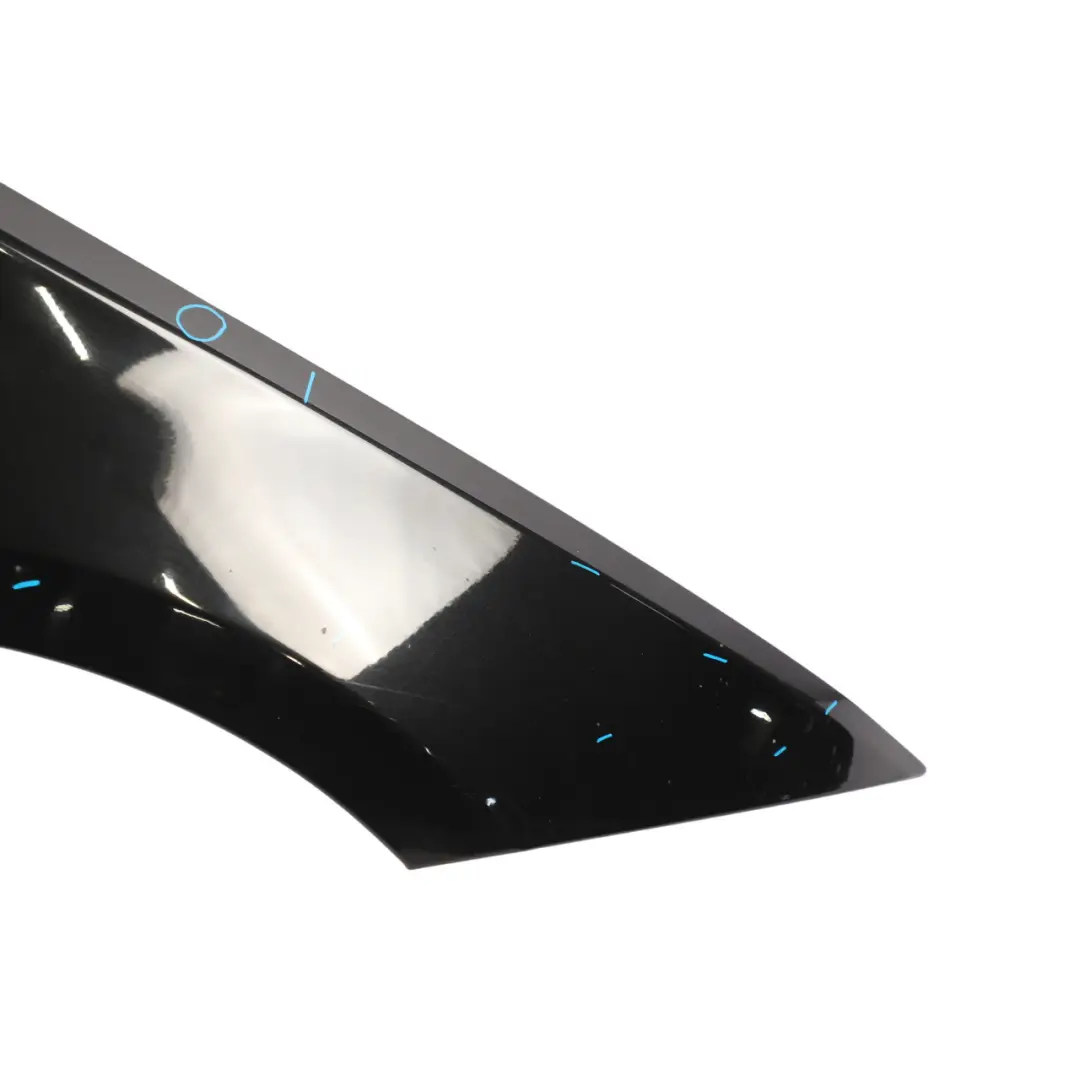BMW E81 E87 Side Panel Fender Wing Front Right O/S Black Sapphire Metallic 475 - SKU 7133228-BS - Part number 7133228