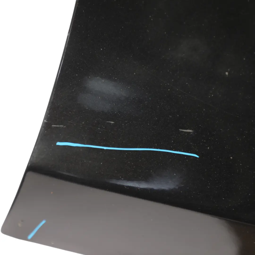 BMW E81 E87 Seitenwand Vorne Rechts Kotflügel Black Sapphire Schwarz - 475 - SKU 7133228-BS - Teilenummer 7133228