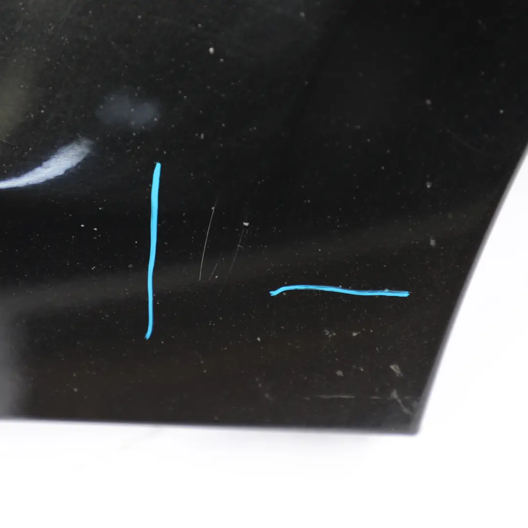 BMW E81 E87 Side Panel Fender Wing Front Right O/S Black Sapphire Metallic 475 - SKU 7133228-BS - Part number 7133228