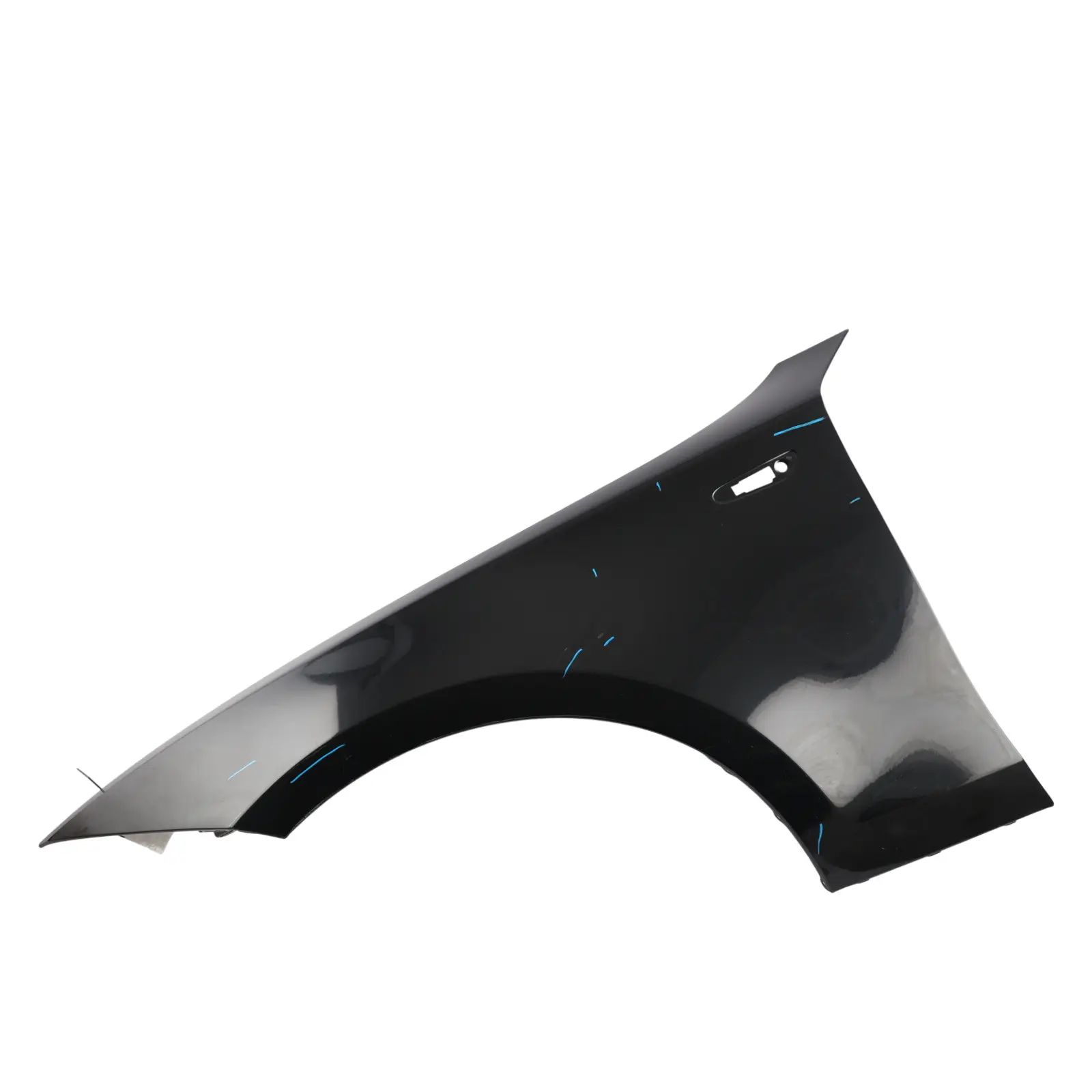 BMW E81 E87 Side Panel Fender Wing Front Right O/S Black Sapphire - 475