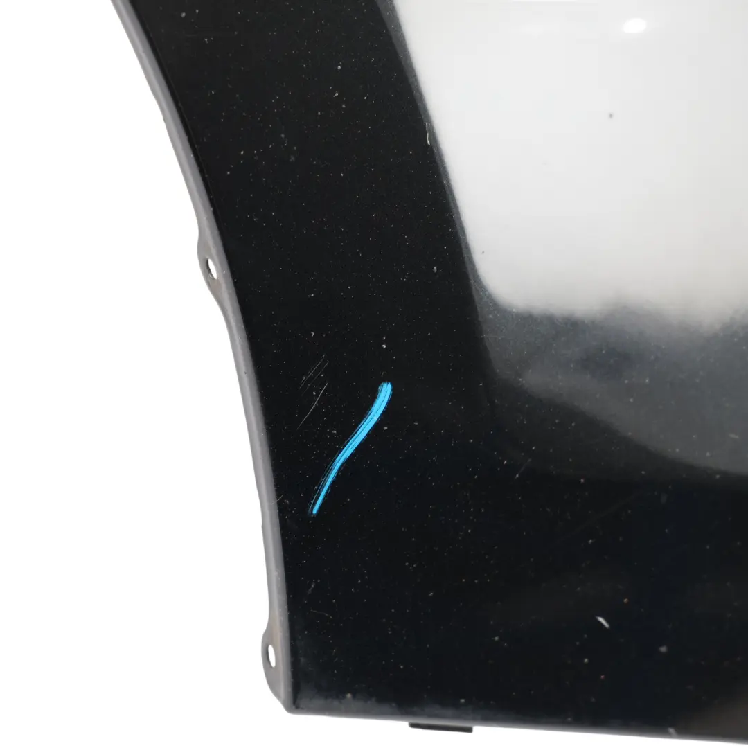 BMW E81 E87 Side Panel Fender Wing Front Right O/S Black Sapphire - 475 - SKU 7133228-BS1 - Part number 7133228