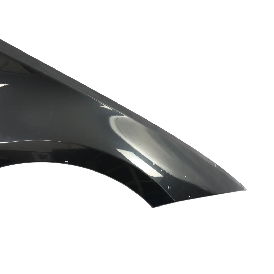 BMW E81 E87 Panel Lateral Guardabarros Ala Delantera Derecha Zafiro Negro - 475 - SKU 7133228-BS2 - Número de pieza 7133228
