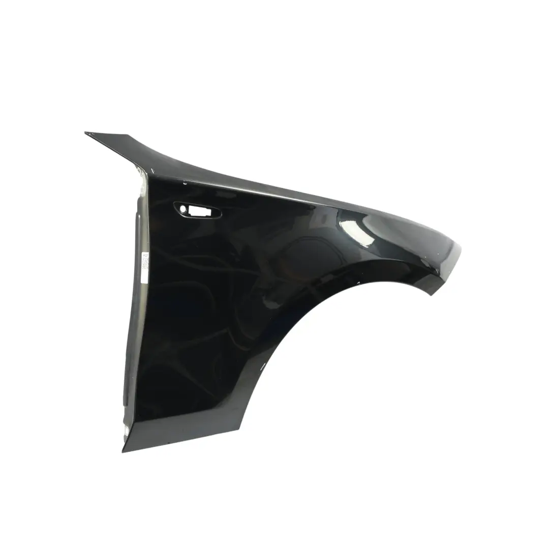 BMW E81 E82 E87 E88 Seitenwand Vorne Rechts Kotflügel Black Sapphire Schwarz 475 - SKU 7133228-BS2 - Teilenummer 7133228