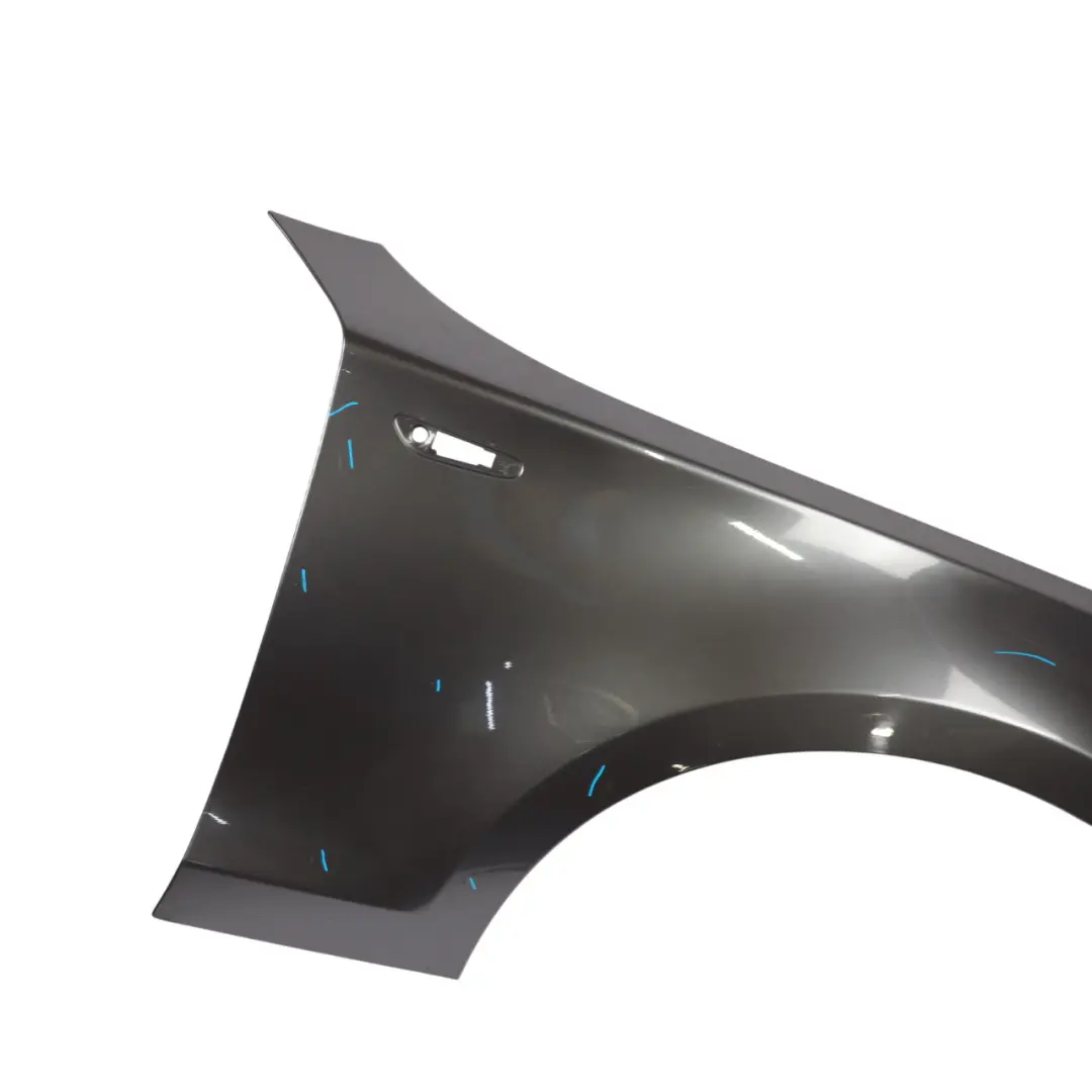 BMW E81 E87 Błotnik Prawy Sparkling Graphite Metalik - A22 - SKU 7133228-SG1 - Numer Części 7133228
