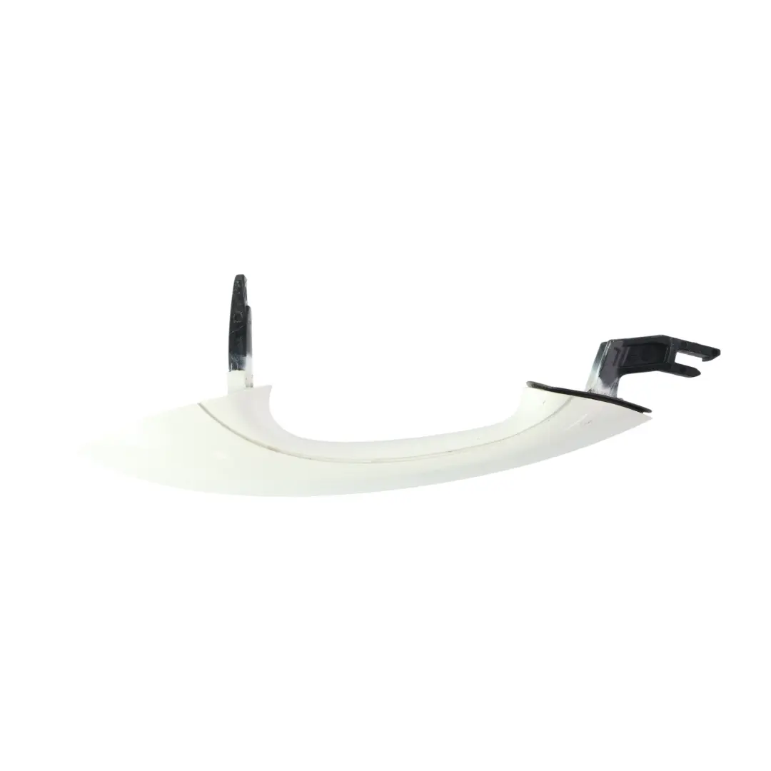 BMW F10 F11 Rear Exterior Door Handle Left N/S Alpinweiss 3 - 300 - SKU 7148433-AW - Part number 7148433
