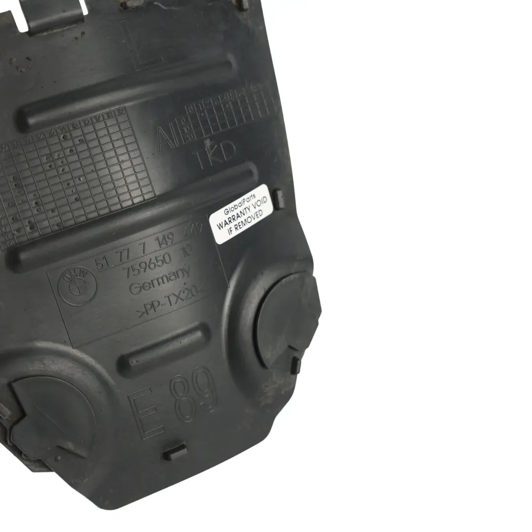 BMW E89 Z4 Copertura Passaruota Anteriore Sinistra - SKU 7149449 - Numero di parte 7149449