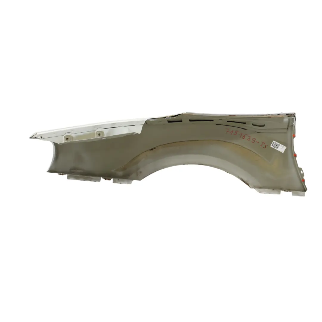 Side Panel Wing Fender Rear Left N/S Titansilber Silver - 354 to BMW Z4 E85 with Part number 7151639 BMW Z4 E85 Side Panel Wing Fender Rear Left N/S Titansilber Silver - 354 - SKU 7151639-TS - Part number 7151639