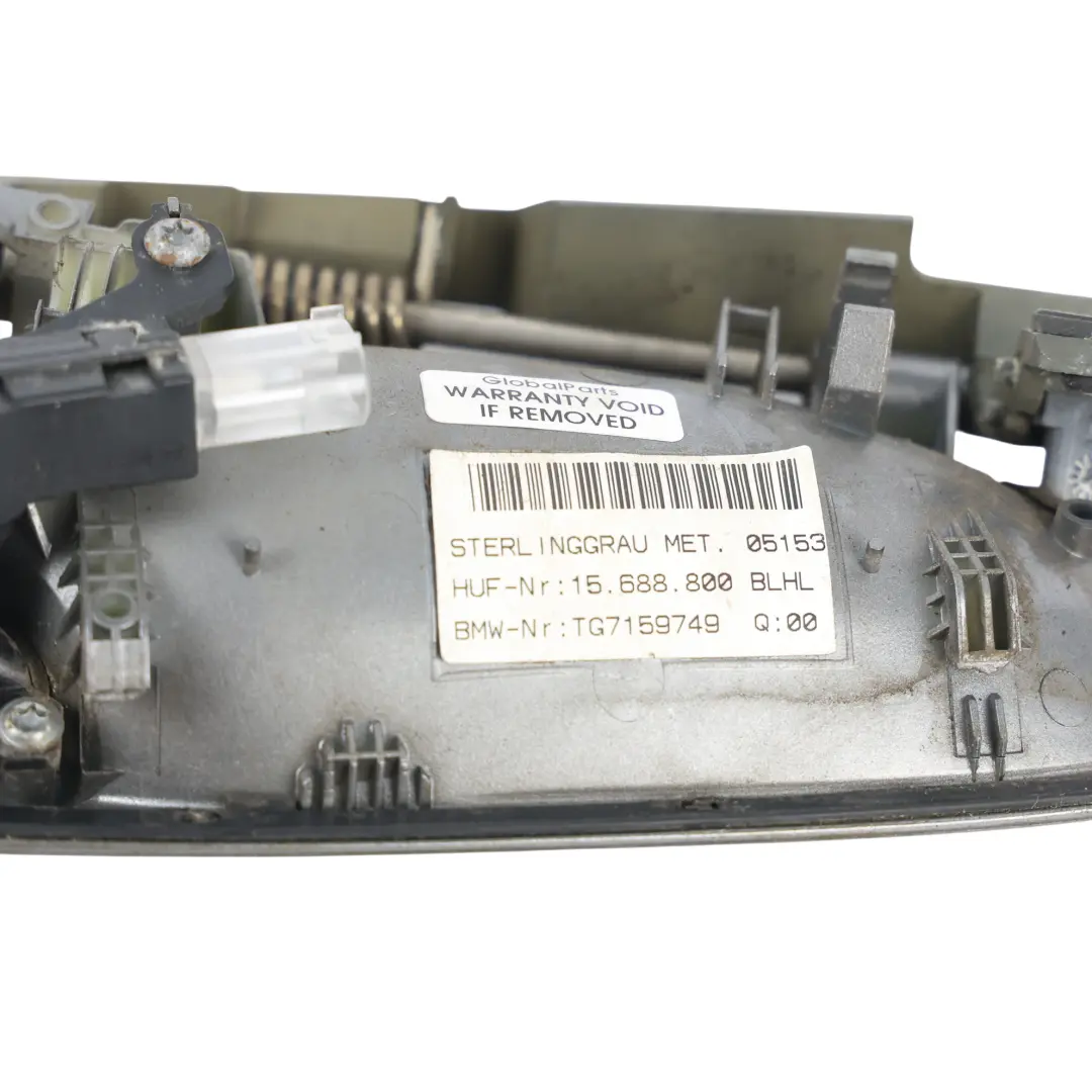 Door Handle Panel Left N/S Sterlinggrau Metallic 472 7159750 to BMW E65 Rear with Part number 7159749 BMW E65 Rear Door Handle Panel Left N/S Sterlinggrau Metallic 472 7159750 - SKU 7159749-STG - Part number 7159749