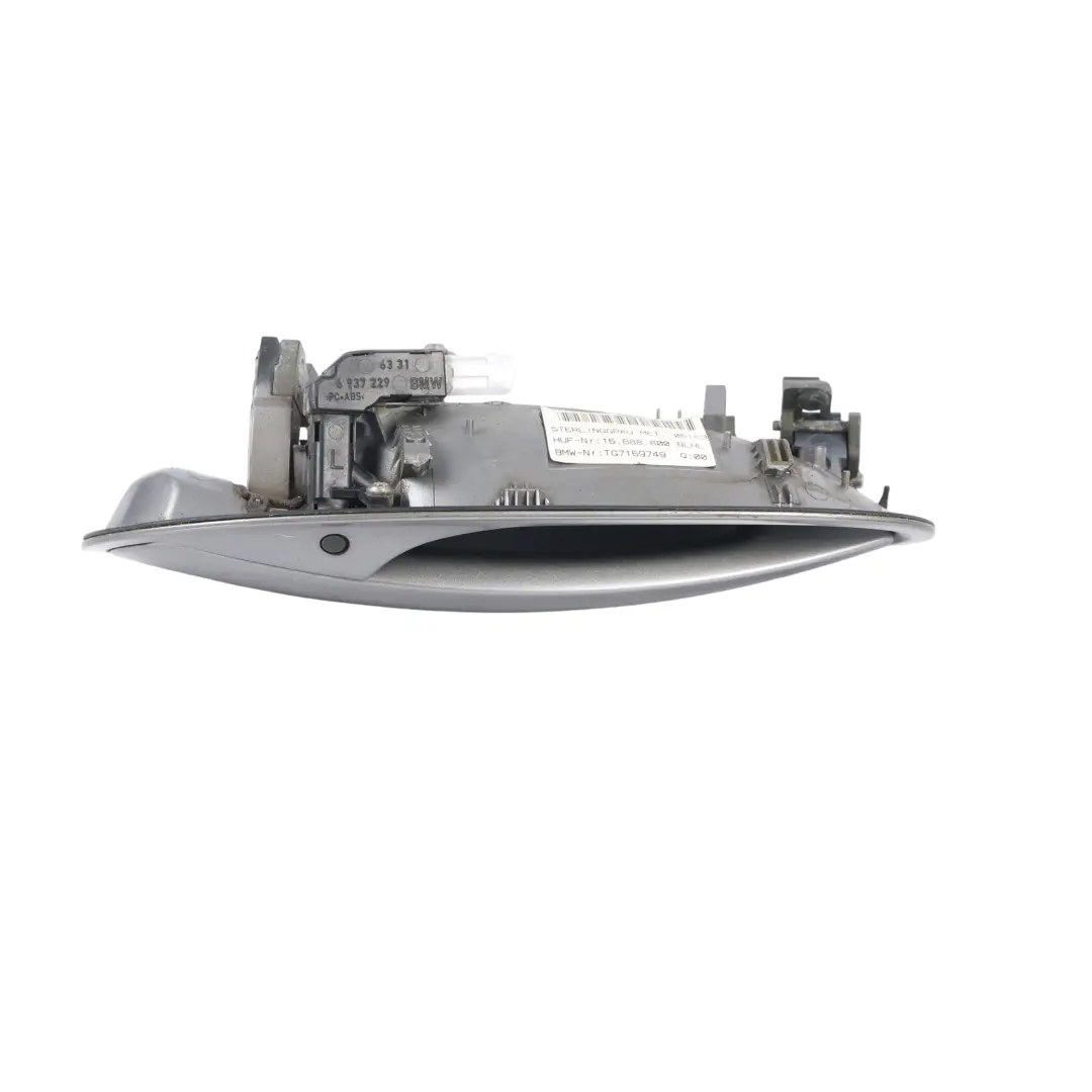 BMW E65 Klamka Drzwi Tylna Lewa Szara Sterlinggrau Metallic 472 7159750 - SKU 7159749-STG - Numer Części 7159749