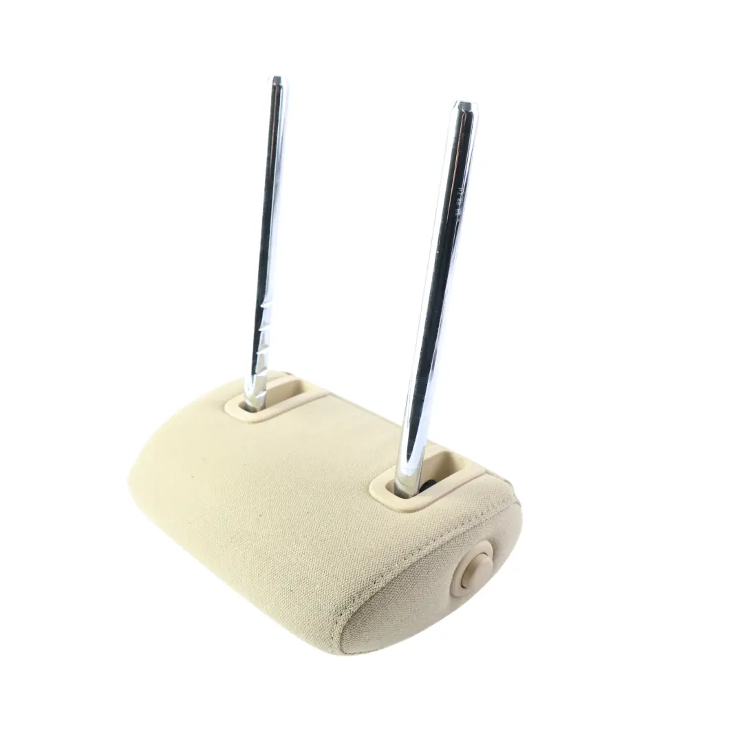 BMW E90 E91 Reposacabezas Asiento Trasero Central Tela Beige - SKU 7160658-1 - Número de pieza 7160658