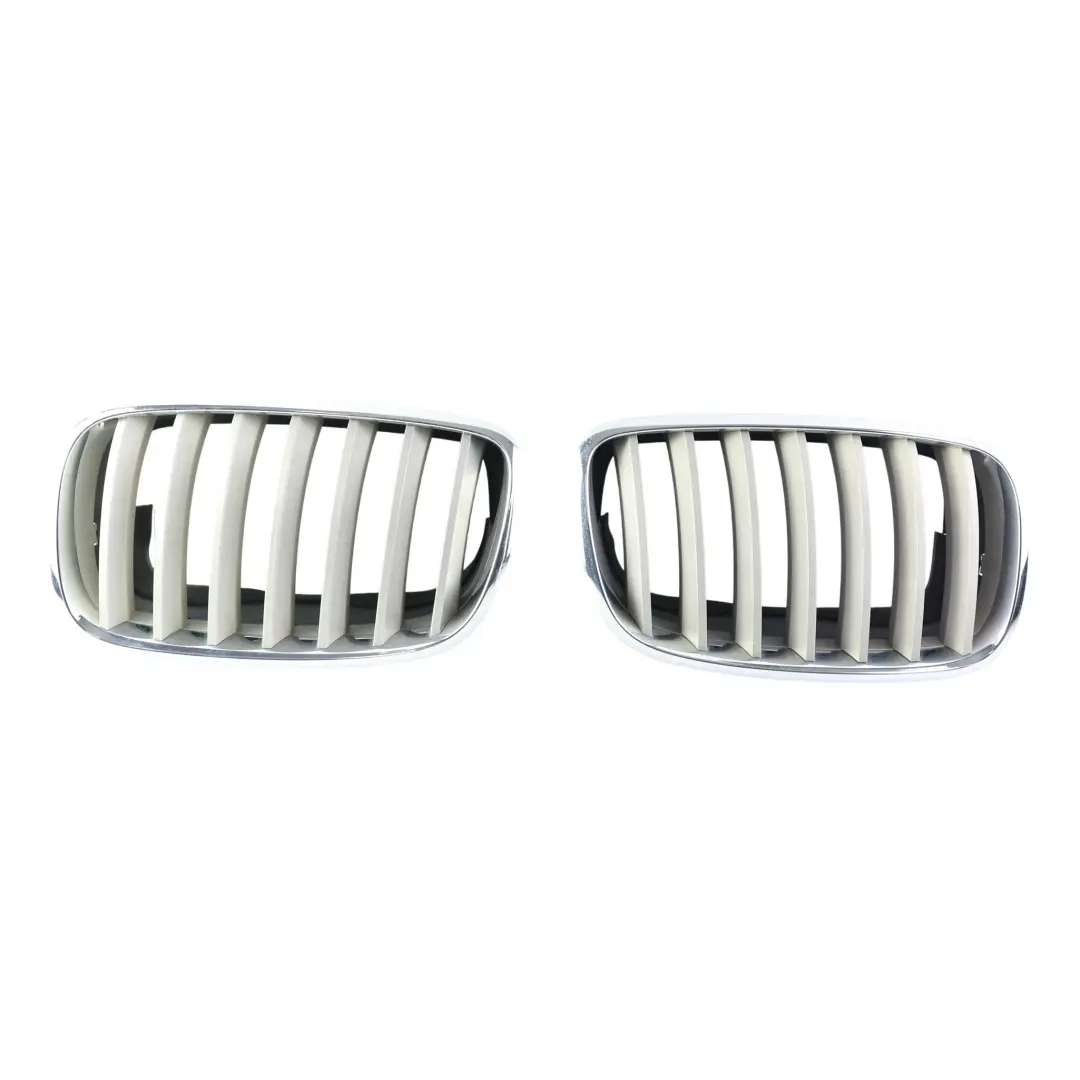 BMW X5 E70 X6 E71 Griglia Paraurti Anteriore Titanio Sinistra Destra SET - SKU 7171396-3 - Numero di parte 7171396