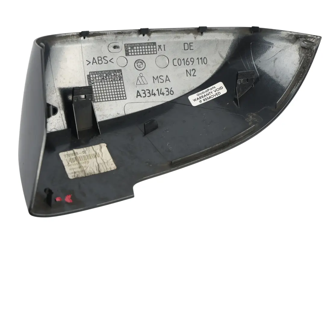 Spiegelabdeckung Tür Flügel Rechts Grau Metallic A90 für BMW F10 F13 F01 F03 mit Teilenummer 7187432 BMW F10 F13 F01 F03 Spiegelabdeckung Tür Flügel Rechts Grau Metallic A90 - SKU 7187432-SOP - Teilenummer 7187432