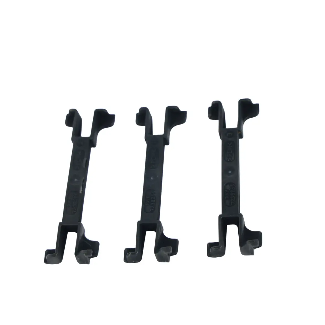 Soporte Clip Moldura Riel Techo Superior SET X3 para BMW F10 F11 con número de pieza 7238256 BMW F10 F11 Soporte Clip Moldura Riel Techo Superior SET X3 - SKU 7238256 - Número de pieza 7238256