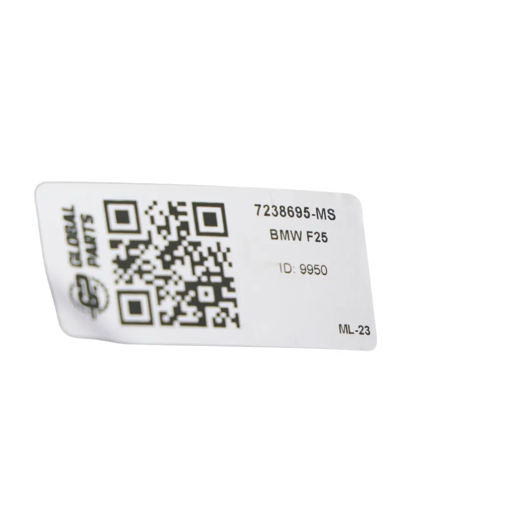 Door Rear Left N/S Mineralsilber Mineral Silver - A14 to BMW X3 F25 with Part number 7238695 BMW X3 F25 Door Rear Left N/S Mineralsilber Mineral Silver - A14 - SKU 7238695-MS - Part number 7238695