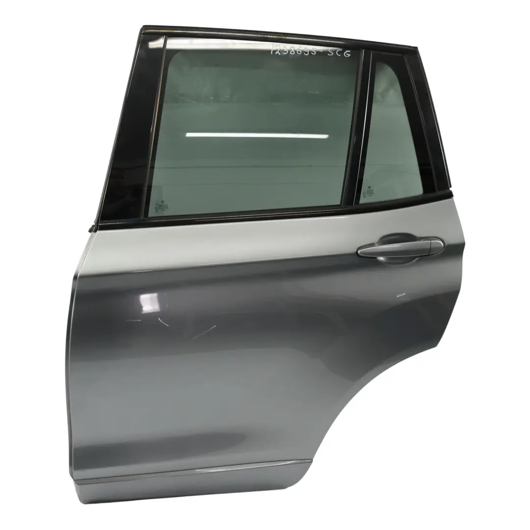 Tür hinten links Spacegrau Metallic - A52 für BMW X3 F25 mit Teilenummer 7238695 BMW X3 F25 Tür hinten links Spacegrau Metallic - A52 - SKU 7238695-SCG - Teilenummer 7238695