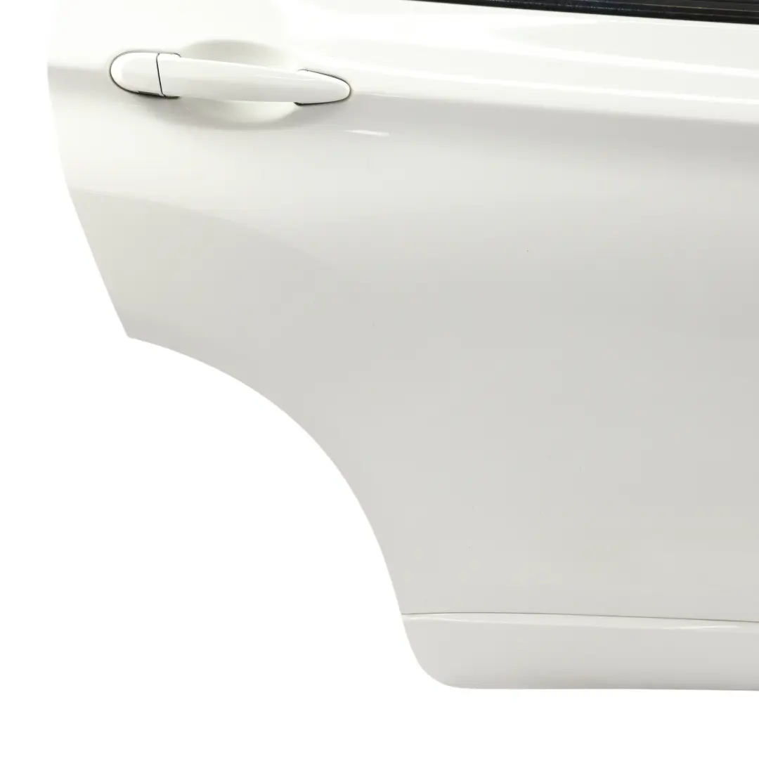 Door Rear Right O/S Alpinweiss Alpine White 3 - 300 to BMW X3 F25 with Part number 7238696 BMW X3 F25 Door Rear Right O/S Alpinweiss Alpine White 3 - 300 - SKU 7238696-AW - Part number 7238696