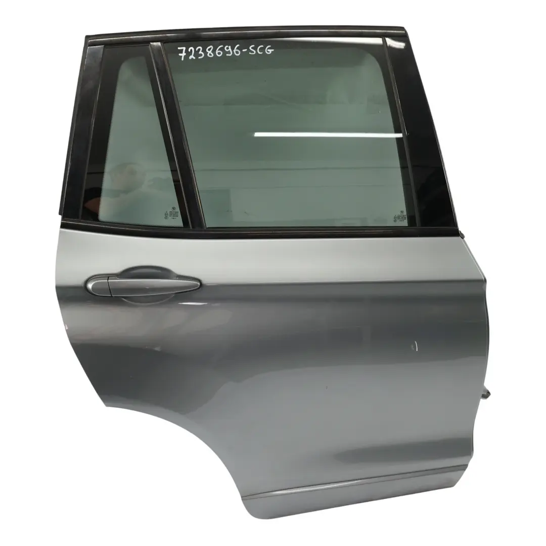 BMW X3 F25 Door Rear Right O/S Spacegrau Space Grey Metallic - A52 - SKU 7238696-SCG - Part number 7238696