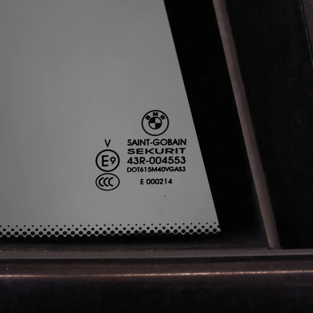 BMW X3 F25 Door Rear Right O/S Spacegrau Space Grey Metallic - A52 - SKU 7238696-SCG - Part number 7238696