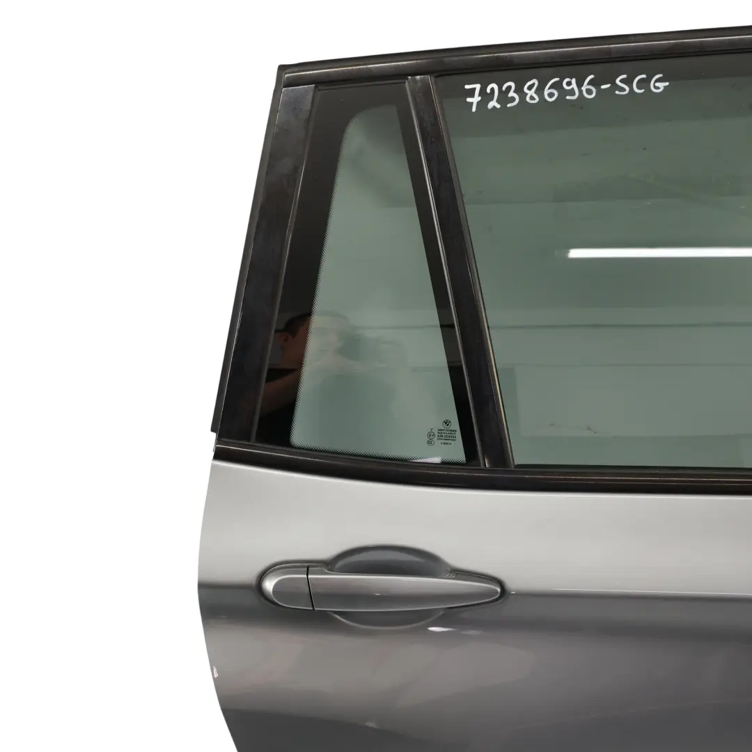 Door Rear Right O/S Spacegrau Space Grey Metallic - A52 to BMW X3 F25 with Part number 7238696 BMW X3 F25 Door Rear Right O/S Spacegrau Space Grey Metallic - A52 - SKU 7238696-SCG - Part number 7238696