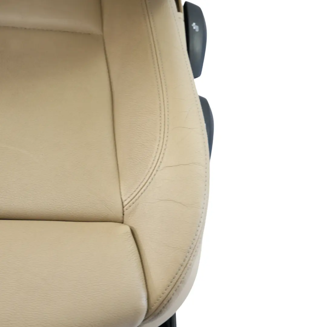 Vordersitz Elektrisch Links Leder Dakota Savanna Beige für BMW E90 LCI M Sport mit Teilenummer 7246861 BMW E90 LCI M Sport Vordersitz Elektrisch Links Leder Dakota Savanna Beige - SKU 7246861-2 - Teilenummer 7246861