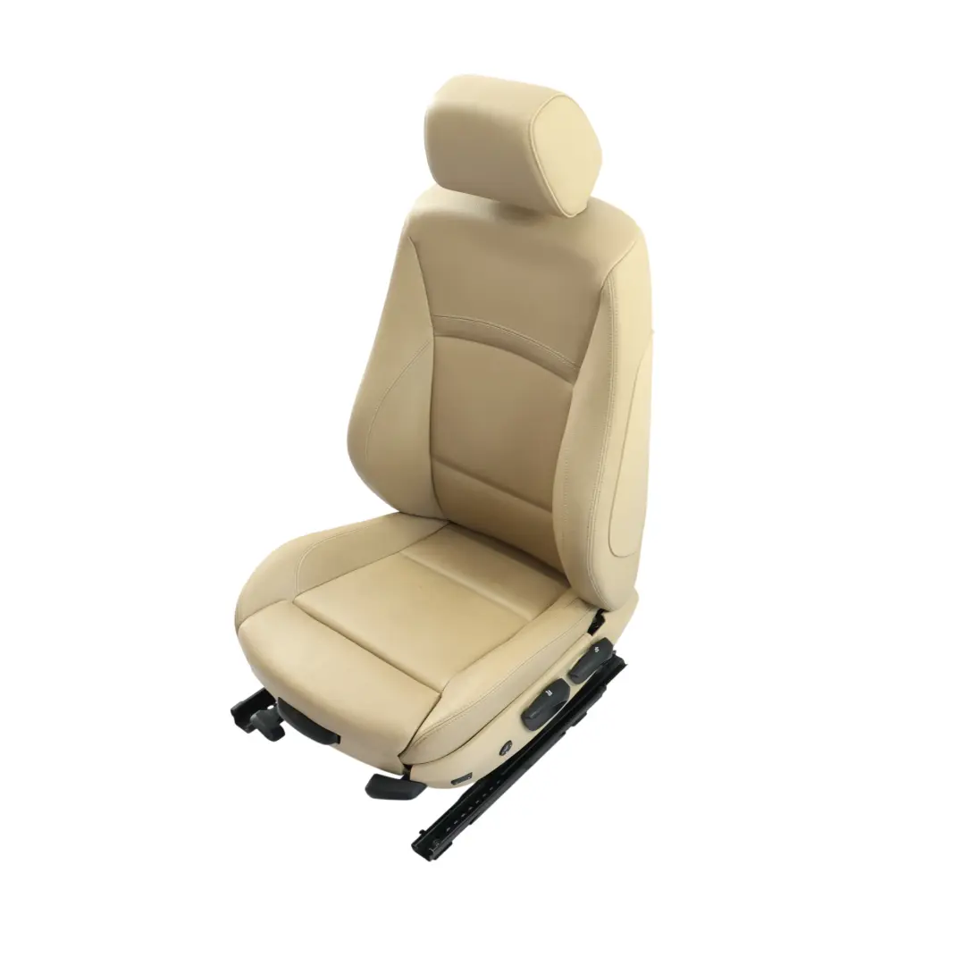 Sedile Anteriore Elettrico Sinistro Pelle Dakota Beige per BMW E90 LCI M Sport con numero di parte 7246861 BMW E90 LCI M Sport Sedile Anteriore Elettrico Sinistro Pelle Dakota Beige - SKU 7246861-2 - Numero di parte 7246861