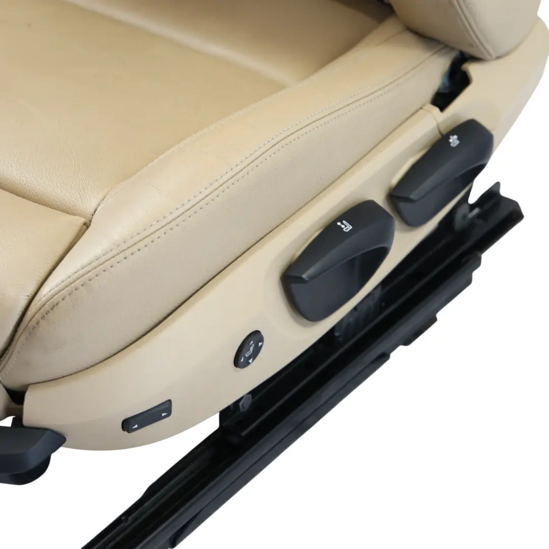 BMW E90 LCI M Sport Vordersitz Elektrisch Links Leder Dakota Savanna Beige - SKU 7246861-2 - Teilenummer 7246861