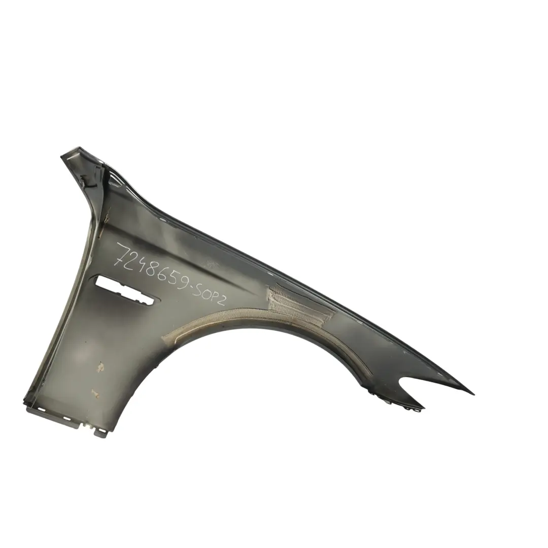 Kotflügel Vorne Links Sophistograu Grau Metallic - A90 für BMW F10 F11 mit Teilenummer 7248659 BMW F10 F11 Kotflügel Vorne Links Sophistograu Grau Metallic - A90 - SKU 7248659-SOP2 - Teilenummer 7248659